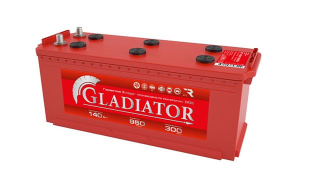 Аккумулятор Gladiator 140 L