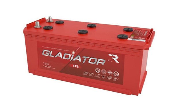 Аккумулятор Gladiator EFB 195 R