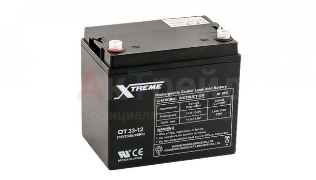Аккумулятор Xtreme VRLA OT33-12