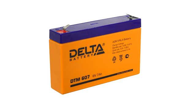 Аккумулятор Delta DTM 607