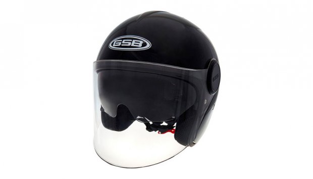 Шлем GSB G-259 Black glossy, L